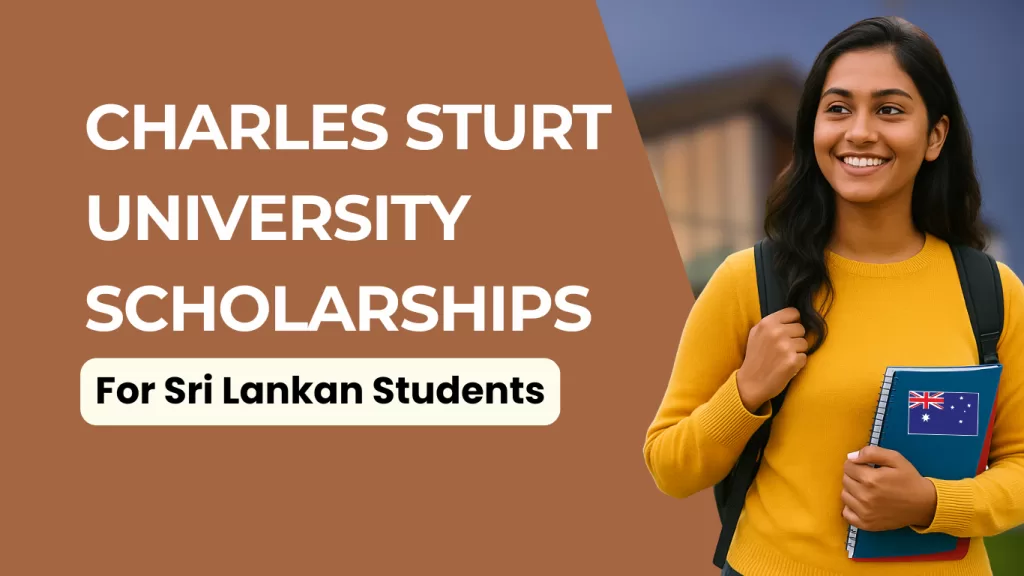 Charles Sturt University scholarships for Sri Lankan students – Alpha Immigration